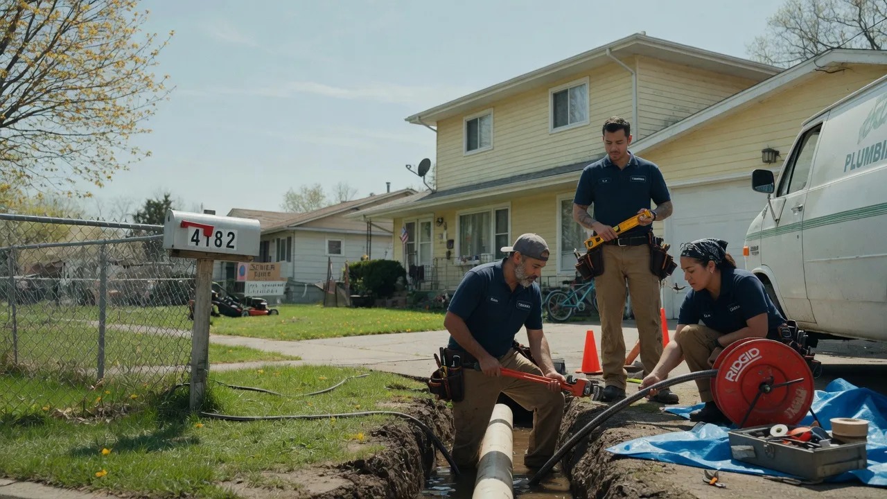 Gas Line Repair in Markham, IL near me